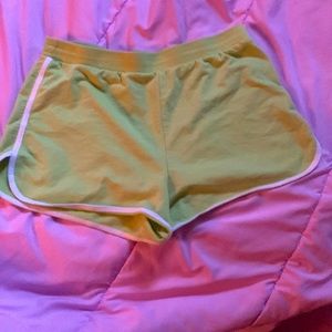 Green short short L/G sizes 11-13